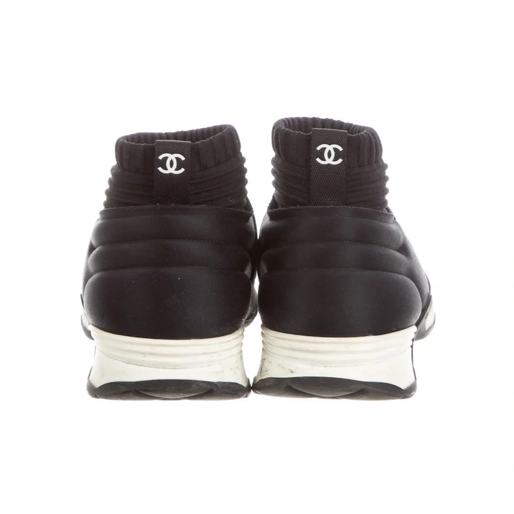 Chanel 'CC' Sock Sneakers